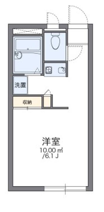神奈川県横浜市磯子区磯子4(アパート)の賃貸物件の間取り