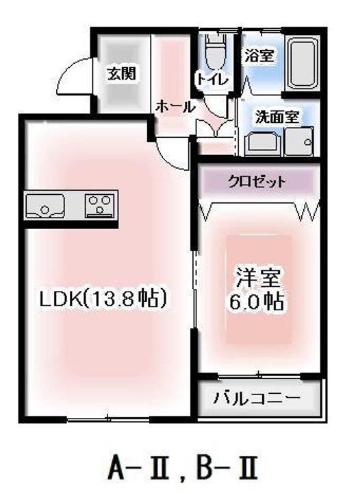 メゾンA・Kの間取り