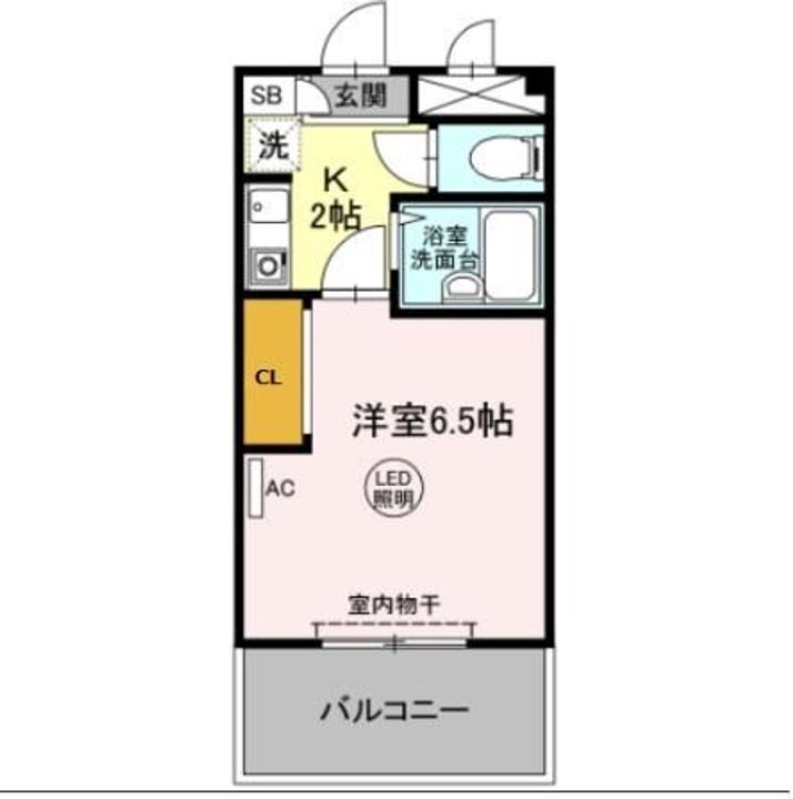 レガシィ小杉の間取り