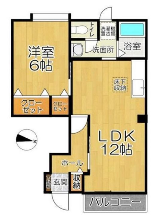 エスポワール新町の間取り