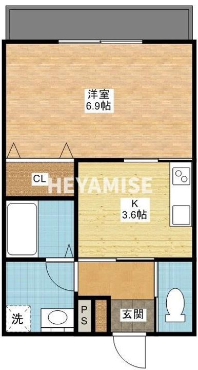 アールグレイ泉の間取り