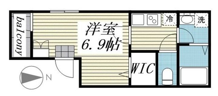 グランハウス池袋の間取り