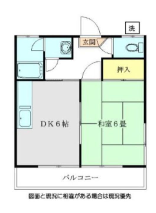 コーポ・シライの間取り