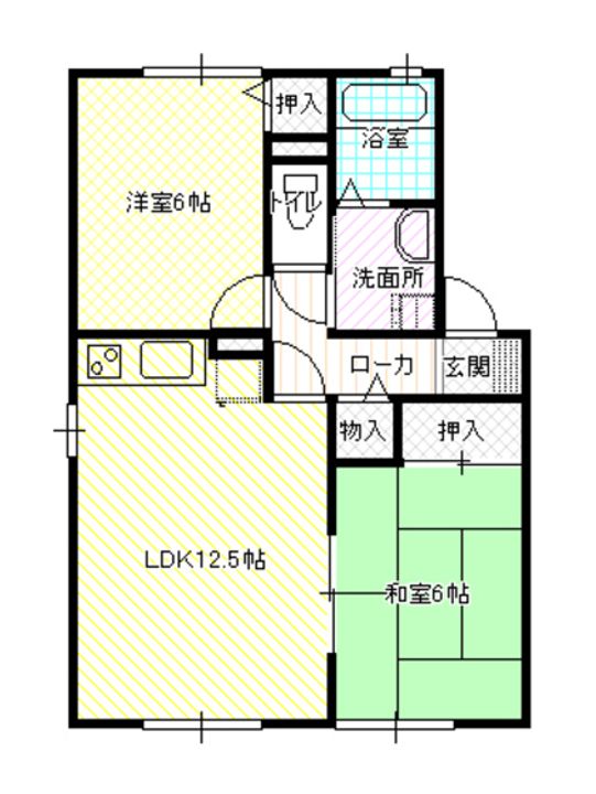 Noble  Bの間取り