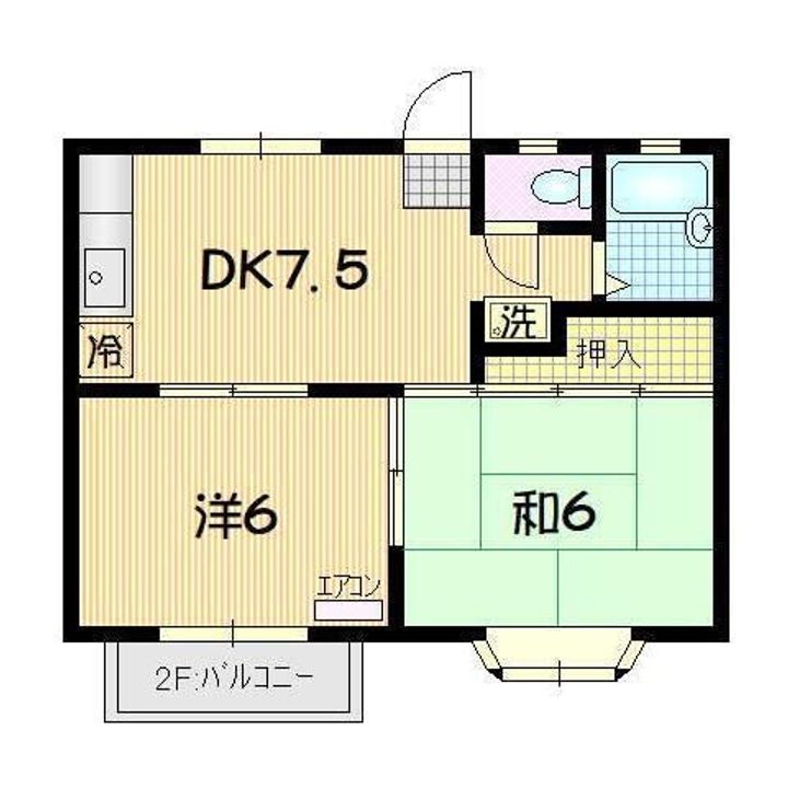 ラッキーハウスの間取り