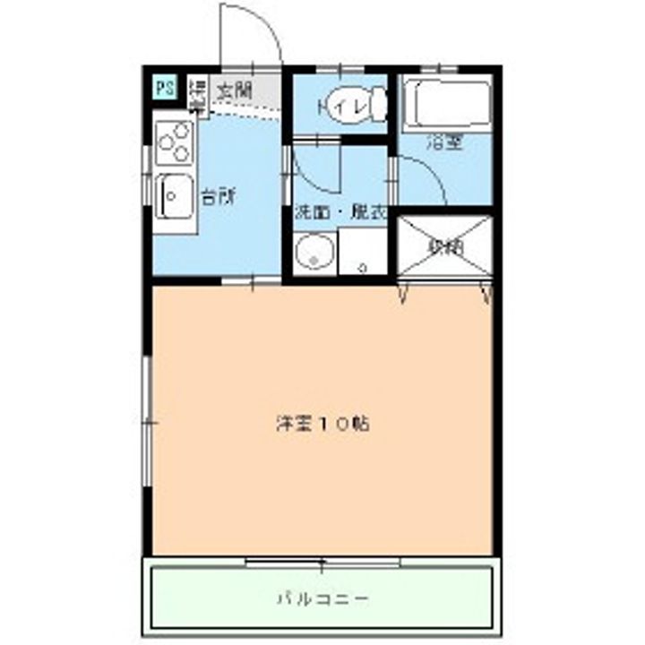 ウエストヒルズIIの間取り