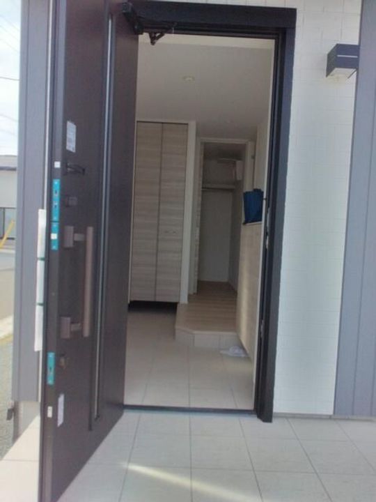 熊本県熊本市東区御領5(一戸建)の賃貸物件の玄関