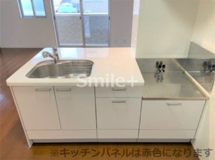 Welsh VillaI棟のキッチン