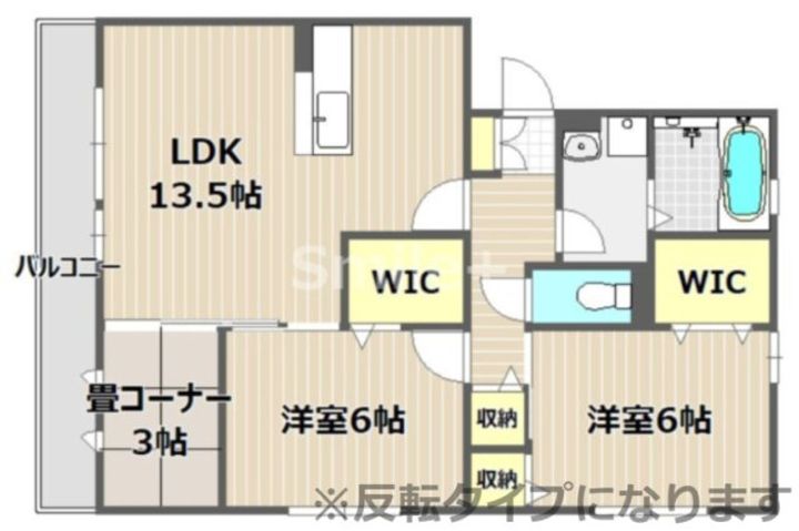 Welsh VillaI棟の間取り