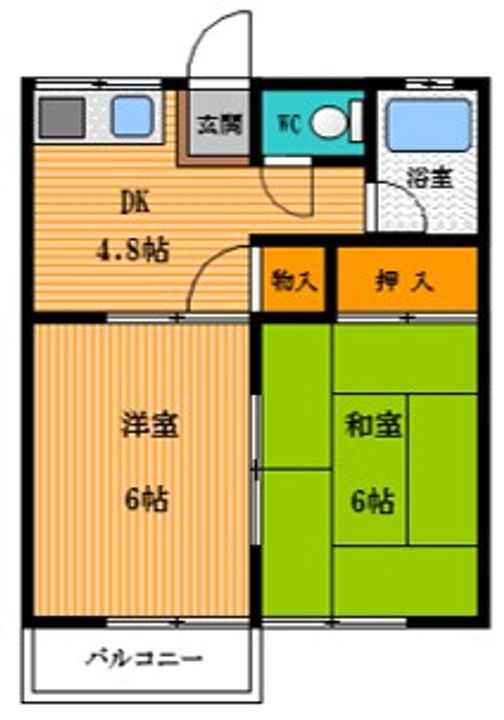 サンハイツ池田の間取り