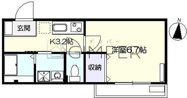 サンパレスの間取り
