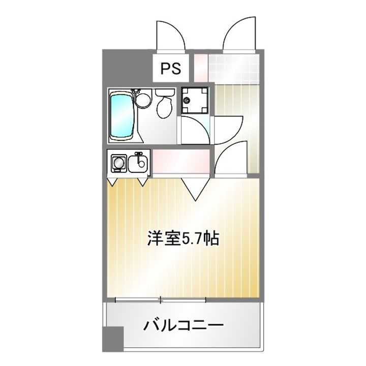 パークプラザ鷹取の間取り