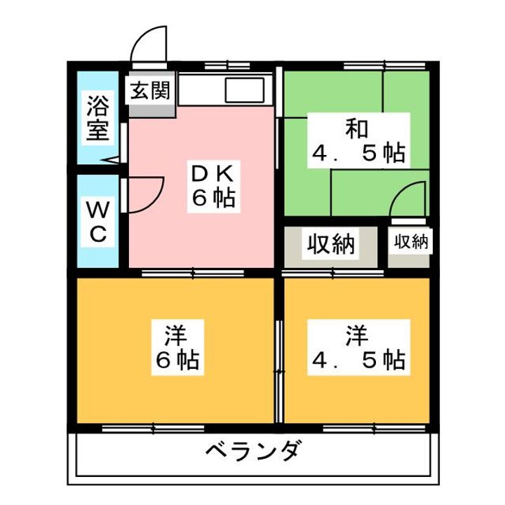 パークハイツの間取り