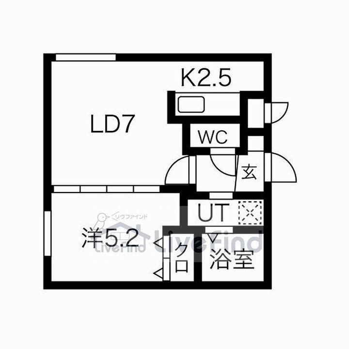 Bendicion南郷通 (ベンディシオン)の間取り
