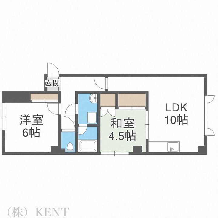 越智ビルの間取り