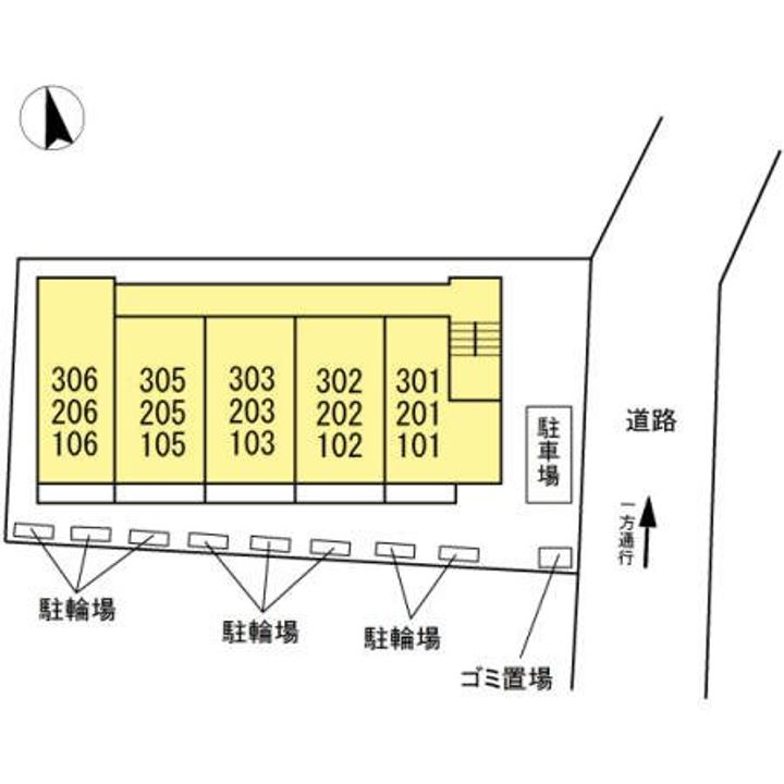 神奈川県相模原市中央区相模原1(アパート)の賃貸物件の地図