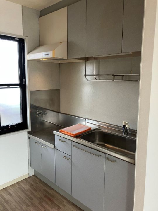 グリーンパークはやのBのキッチン