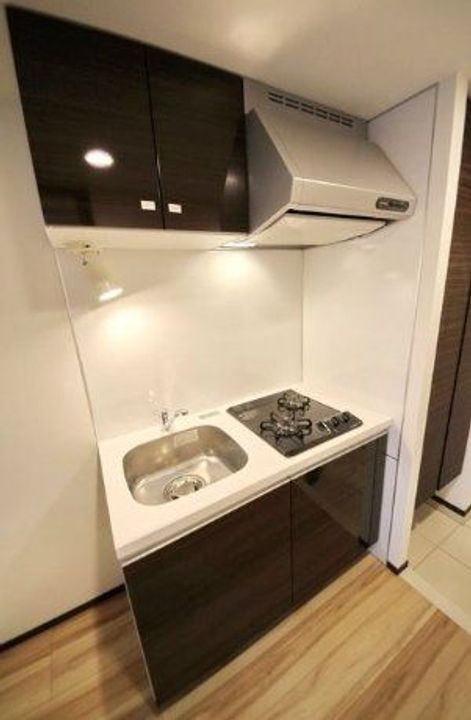 東京都中野区本町6の賃貸マンションのキッチン