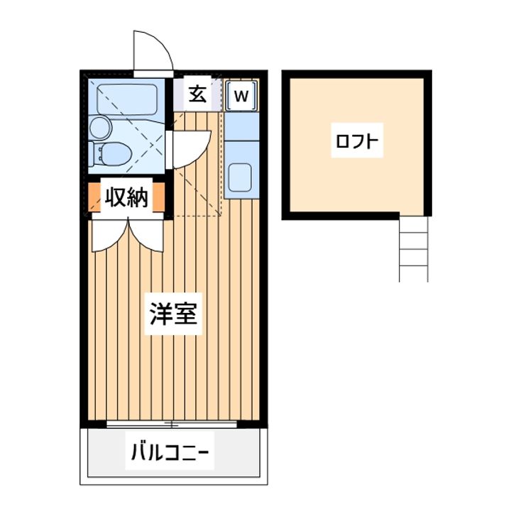 クレール新百合の間取り