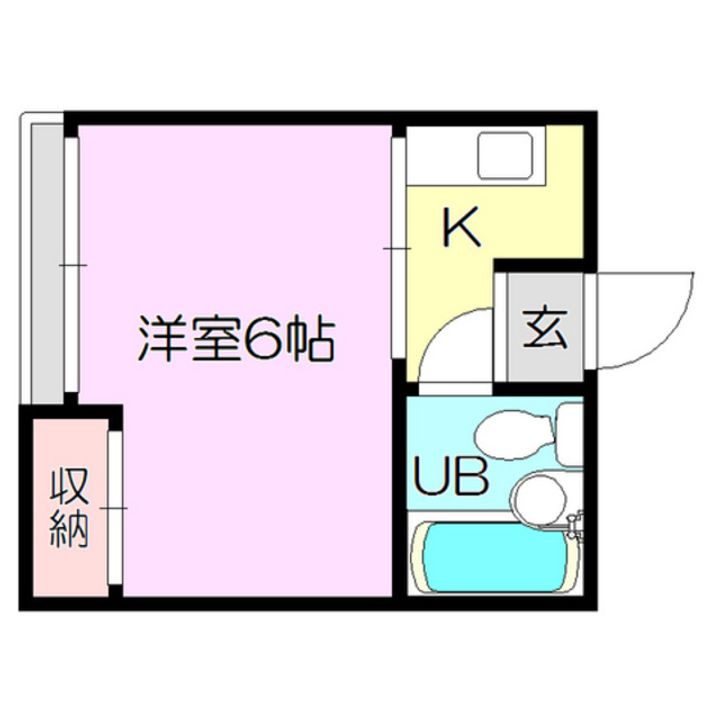 ハイツプリメーロの間取り