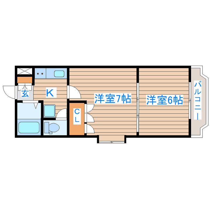 マ・メゾンの間取り