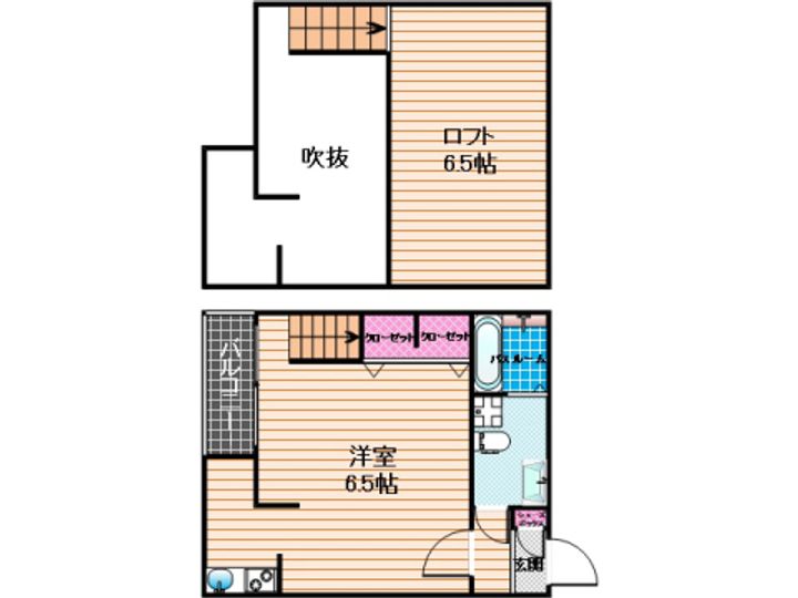 アヴニール高宮東の間取り
