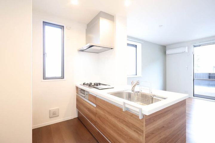 広島県広島市南区東霞町(アパート)の賃貸物件のキッチン