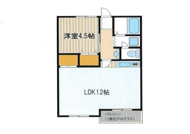東京都練馬区大泉町3(アパート)の賃貸物件の間取り