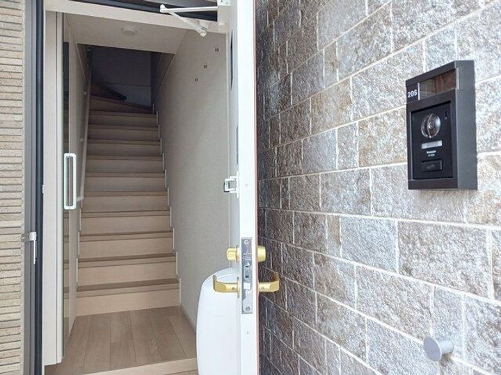 メゾン フランの玄関