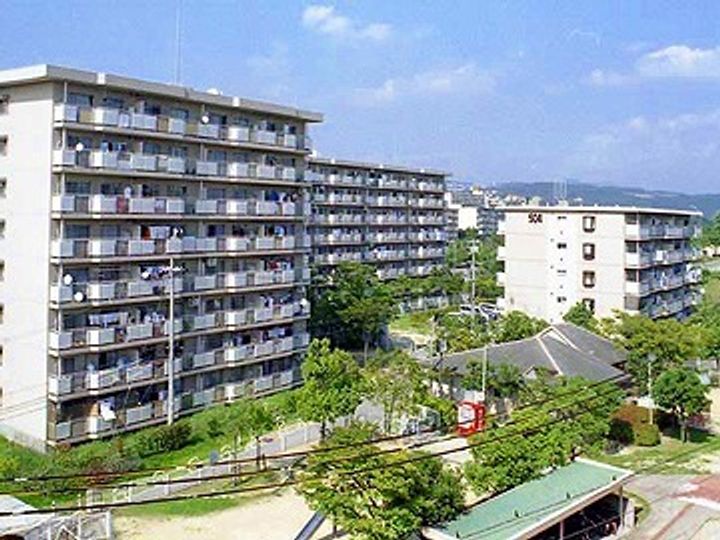 UR落合第二の地図