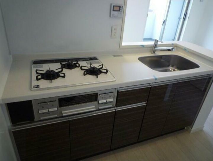 神奈川県横浜市神奈川区反町3(マンション)の賃貸物件のキッチン