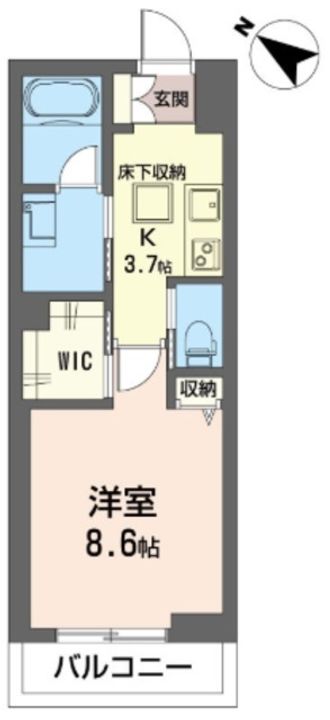アスターミキの間取り