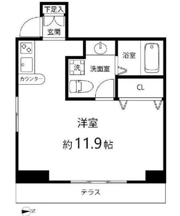 DeLCCS神楽坂五軒町 デルックス神楽坂五軒町の間取り