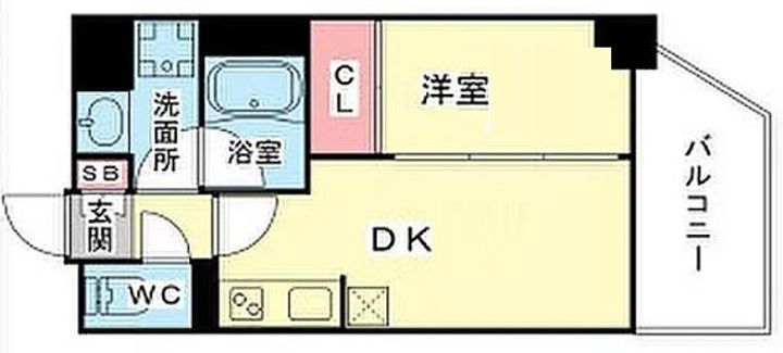 カンファタブル柳橋の間取り