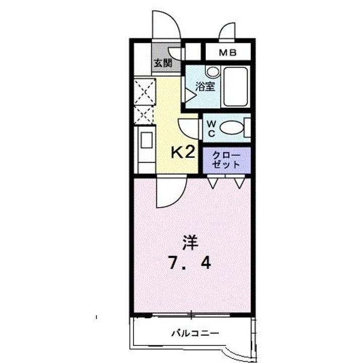 マーベラスの間取り
