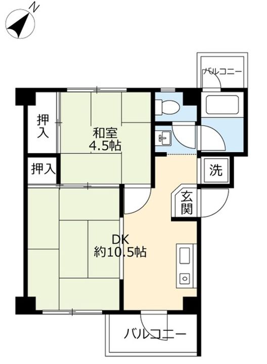 UR助松の間取り