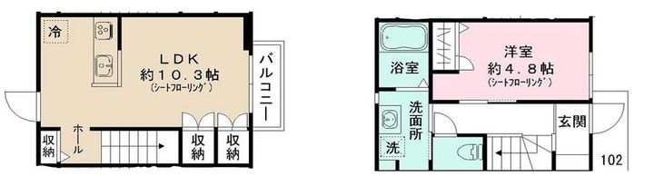 東京都世田谷区赤堤1(一戸建)の賃貸物件の間取り
