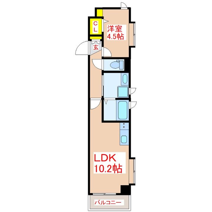 ウィスティリア照国の間取り