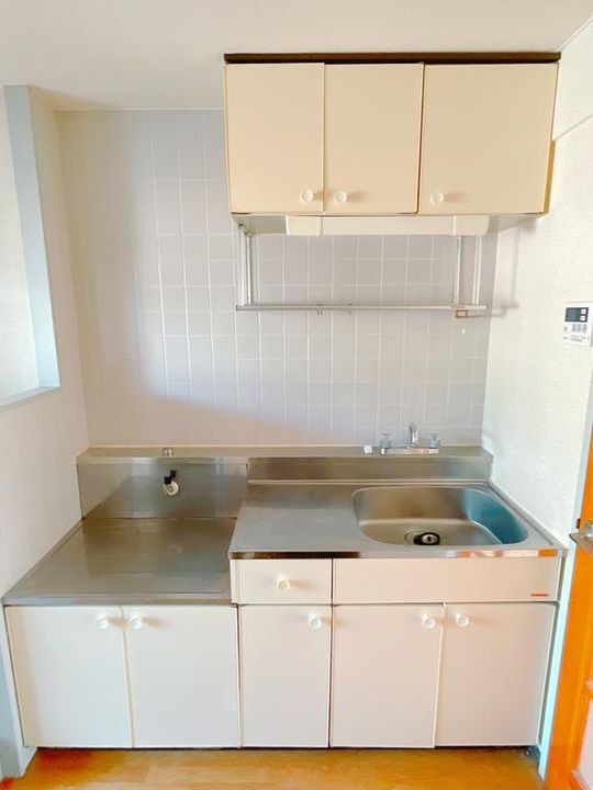 群馬県前橋市荒牧町(アパート)の賃貸物件のキッチン