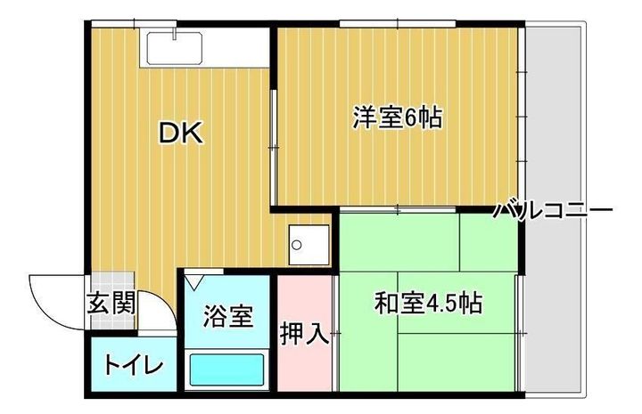 ルミエール3の間取り