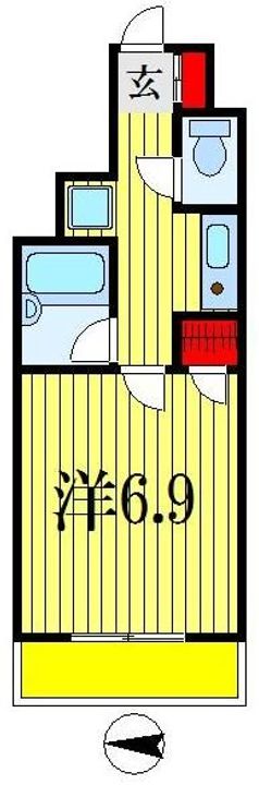 アーネット西船橋の間取り