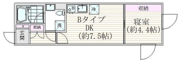 グランピア笹塚の間取り