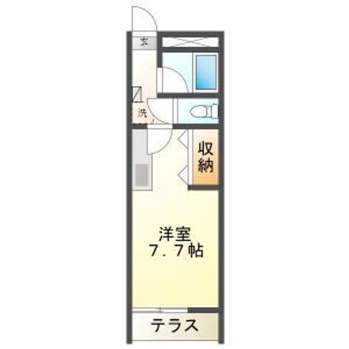 ムーンライト旭の間取り