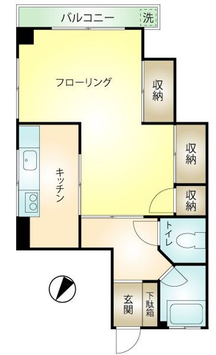 浅田ビルの間取り