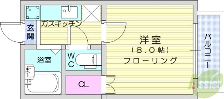 スターハイツの間取り