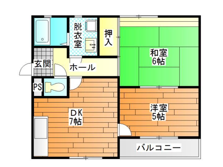 さんさん藤井寺の間取り