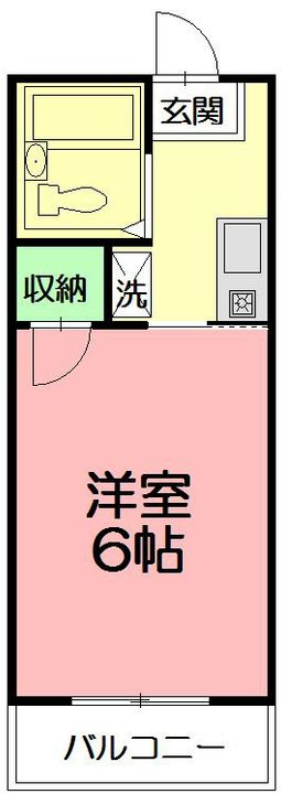 神奈川県藤沢市善行7(マンション)の賃貸物件の間取り
