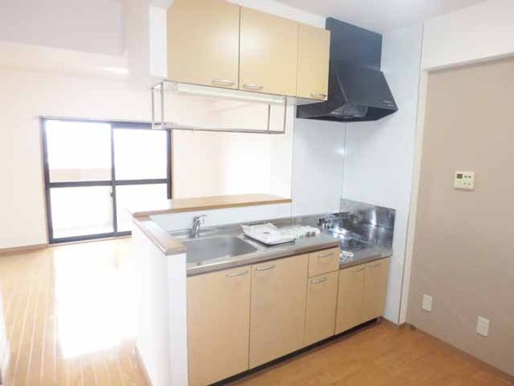 風の杜2号館のキッチン