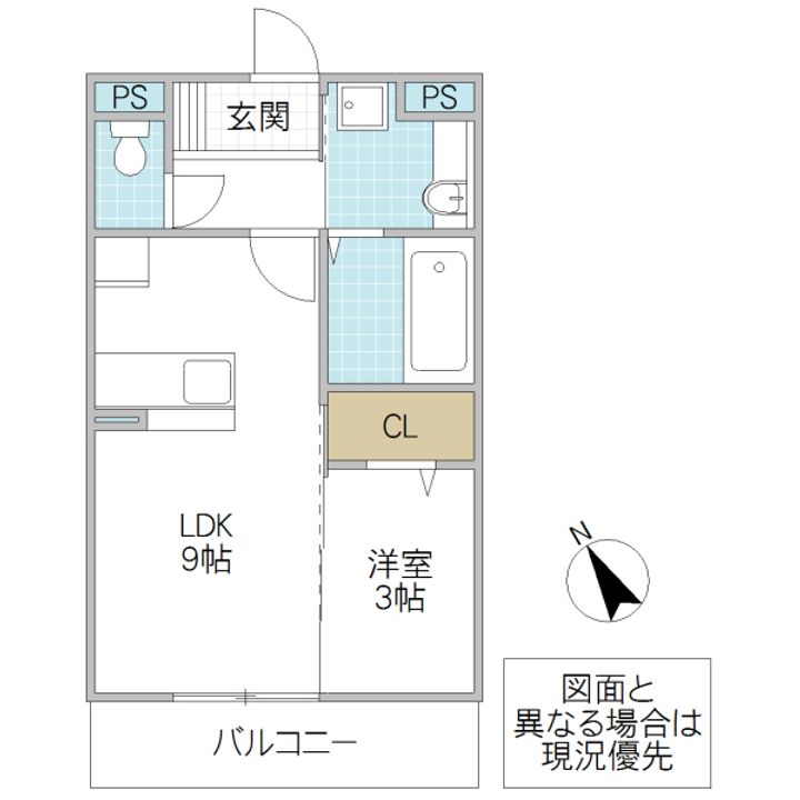 サクラテラス自由ヶ丘の間取り