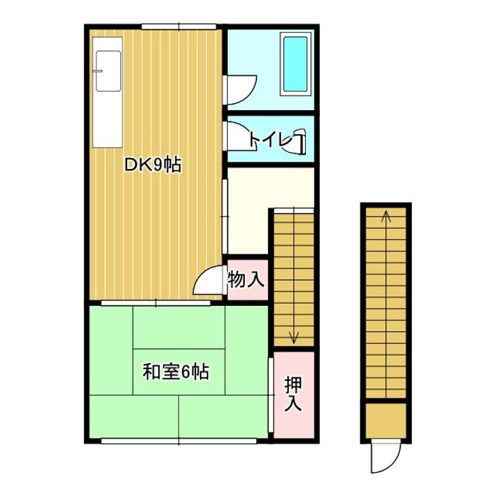 鈴与ウエストの間取り
